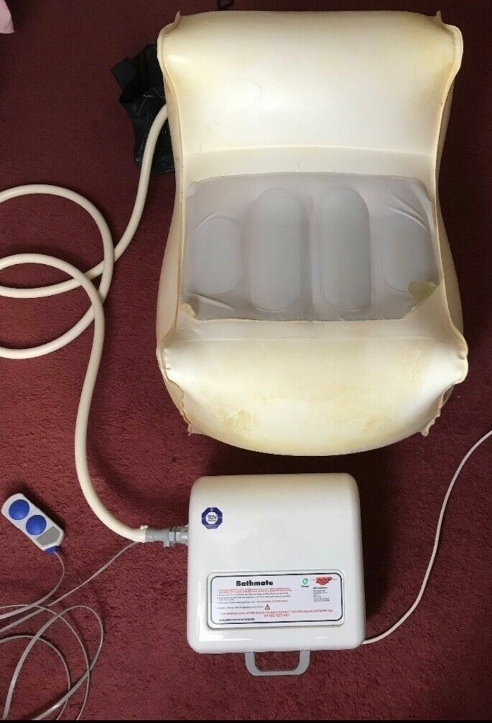 Bathmate Bath Buddy Inflatable Bath Lift Chair Mobility Aid with