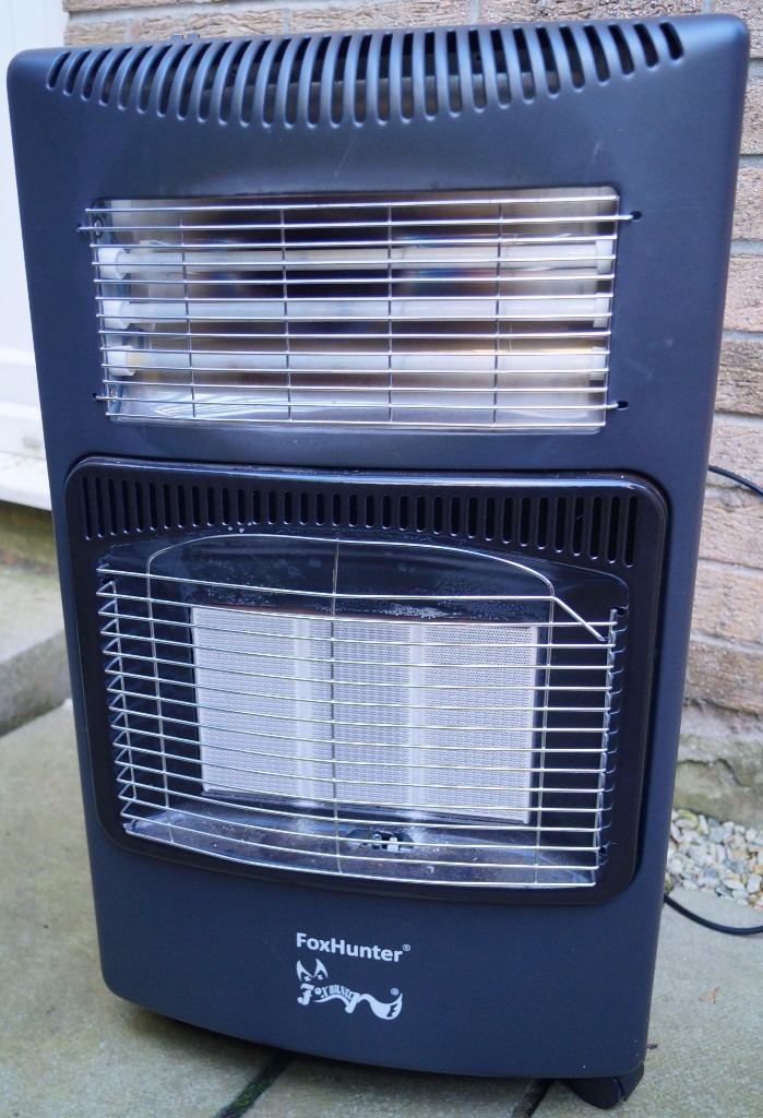 2 IN 1 CALOR GAS HEATER HALOGEN GAS ELECTRIC PORTABLE FIRE