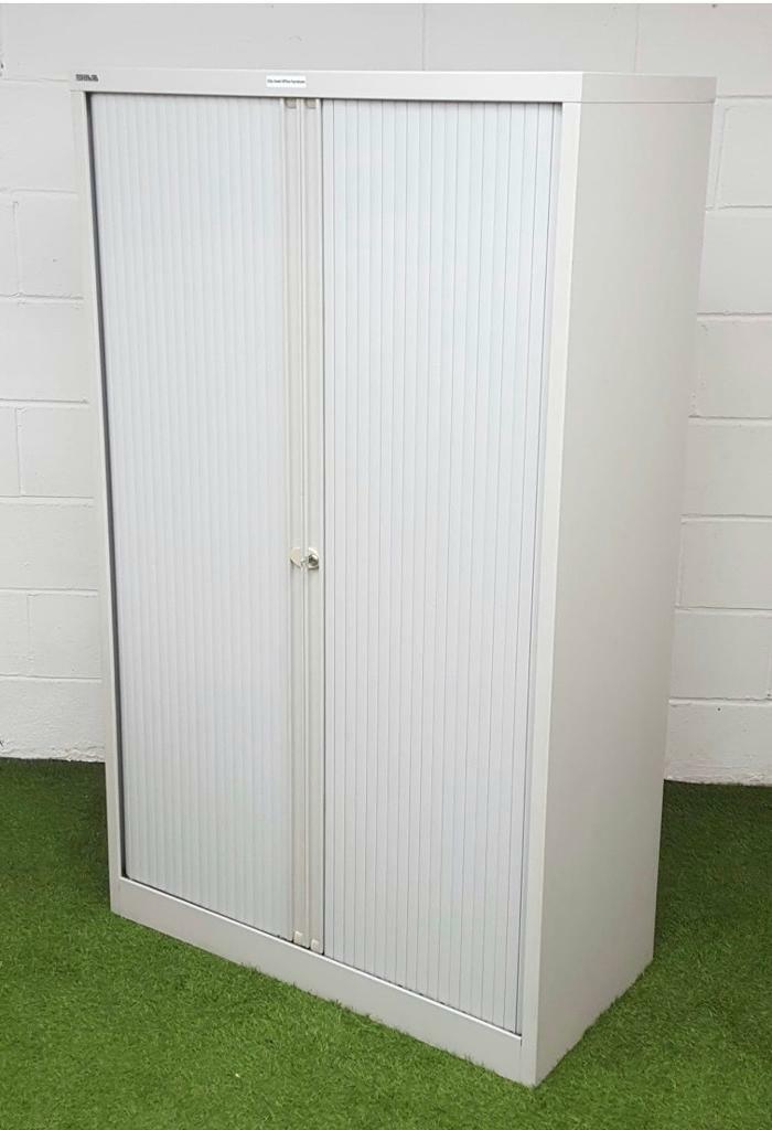 Lockable Cupboard Bisley Sliding Door Tambour Cupboard in Harlow