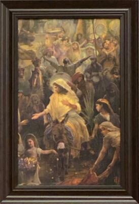 Tom Dubois Lamb of God Art Print-Framed 10 x 14.5