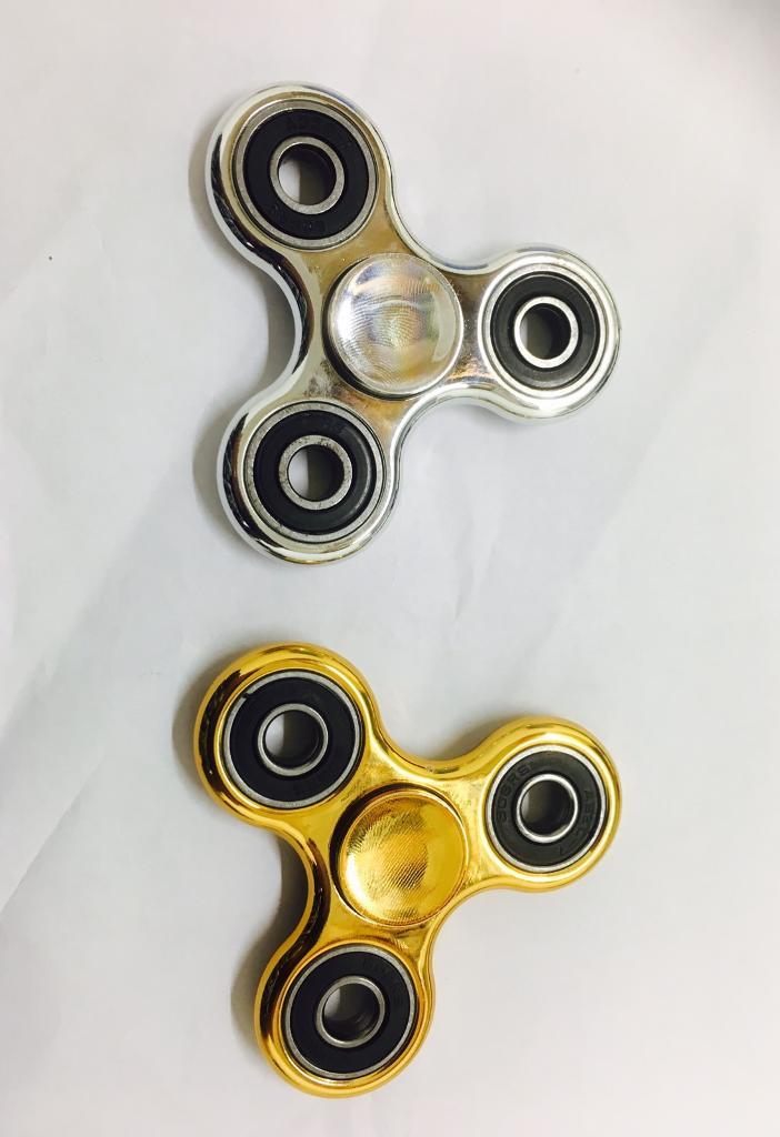 Fidget spinner rare gold and silver grate quality  in 