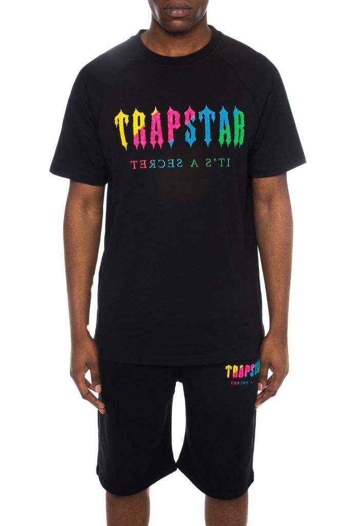 TRAPSTAR CHENILLE DECODED SHORT SET CANDY