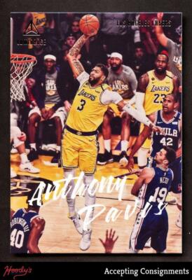 2019-20 Panini Chronicles Luminance #157 Anthony Davis LAKERS