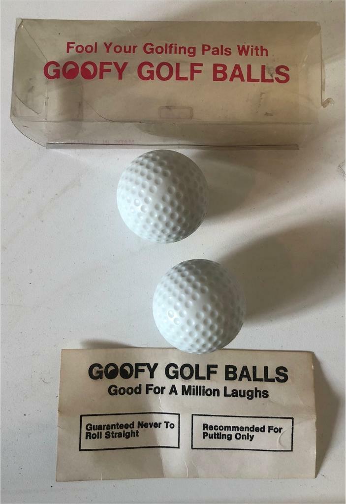 Goofy Golf Balls! Free Delivery Up To 10 Miles From Ipswich. in