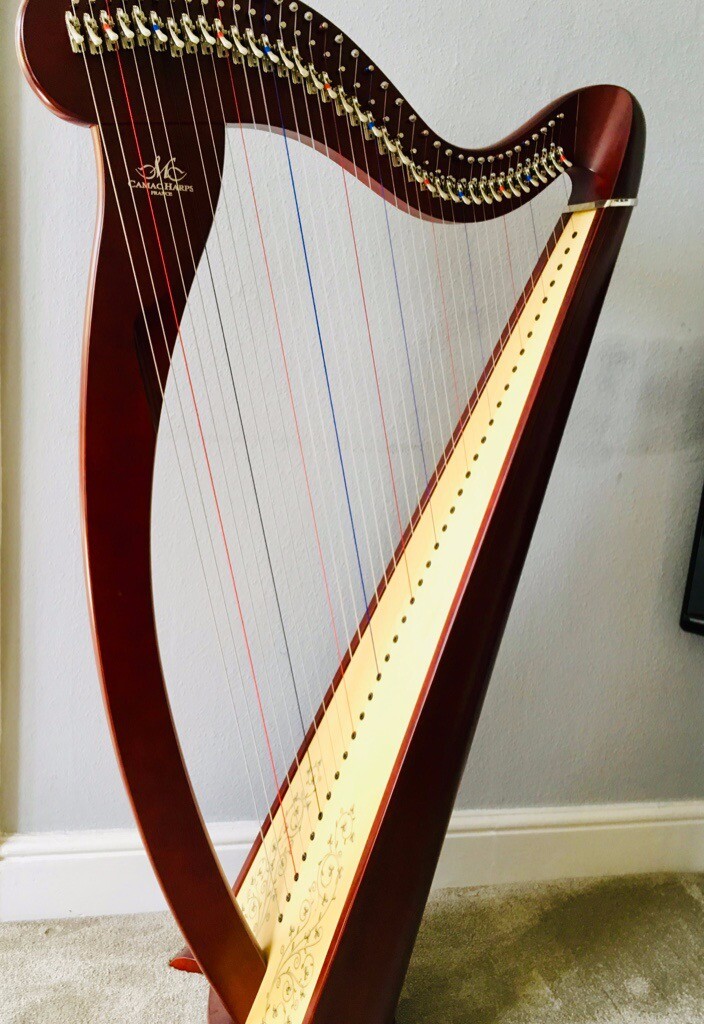 Camac Perfect condition Melusine 38 String Harp in Mahogany in Bath, Somerset Gumtree
