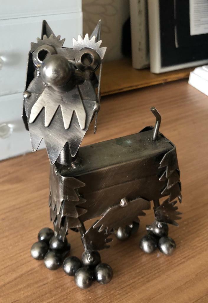 Metal dog ornament in Paignton, Devon Gumtree
