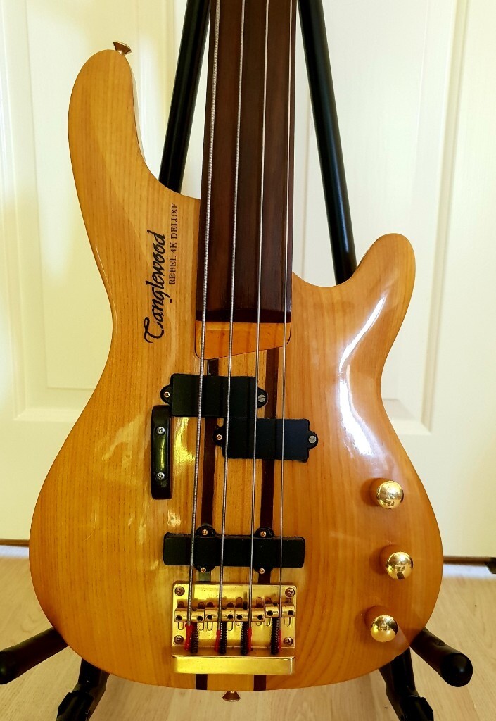 Tanglewood Rebel 4k Deluxe Fretless Bass Guitar in Swansea Gumtree