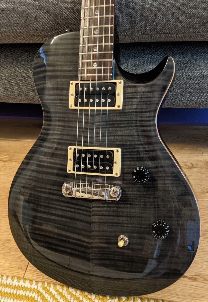 2006 PRS SE SingleCut Electric Guitar Charcoal Burst Korean