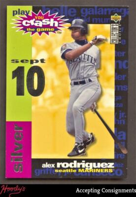 1995 Collector's Choice Crash the Game #CG17 Alex Rodriguez 9/10 MARINERS