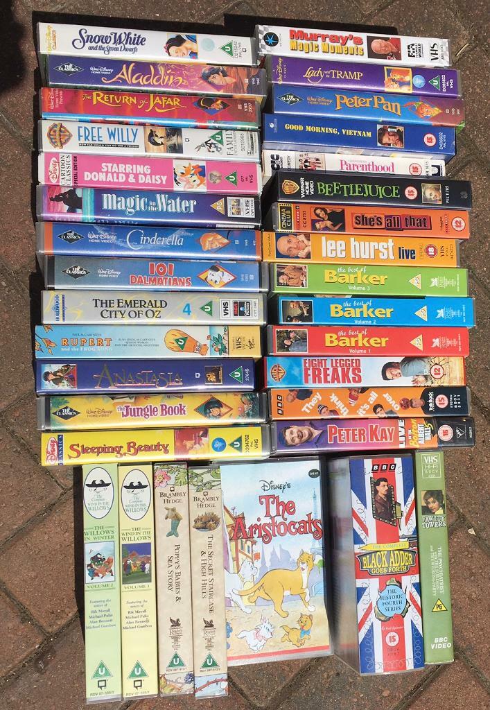 VHS VIDEO TAPES in Kingsnorth, Kent Gumtree