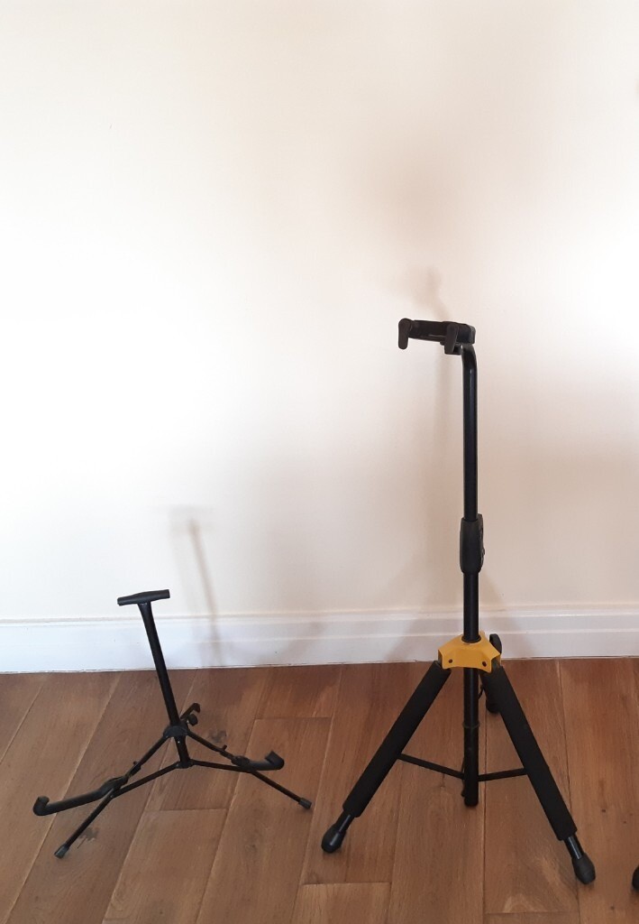 2 individual guitar stands for sale in Whitchurch, Cardiff Gumtree