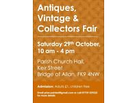 Antiques, Vintage and Collectors Fair