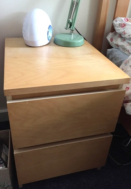 Ikea Malm Chest Of 2 Drawers Birch Veneer In Oxford Oxfordshire