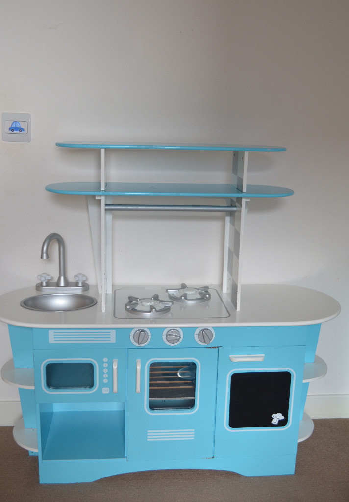 Elc Wooden Diner Kitchen Blue In Edinburgh Gumtree