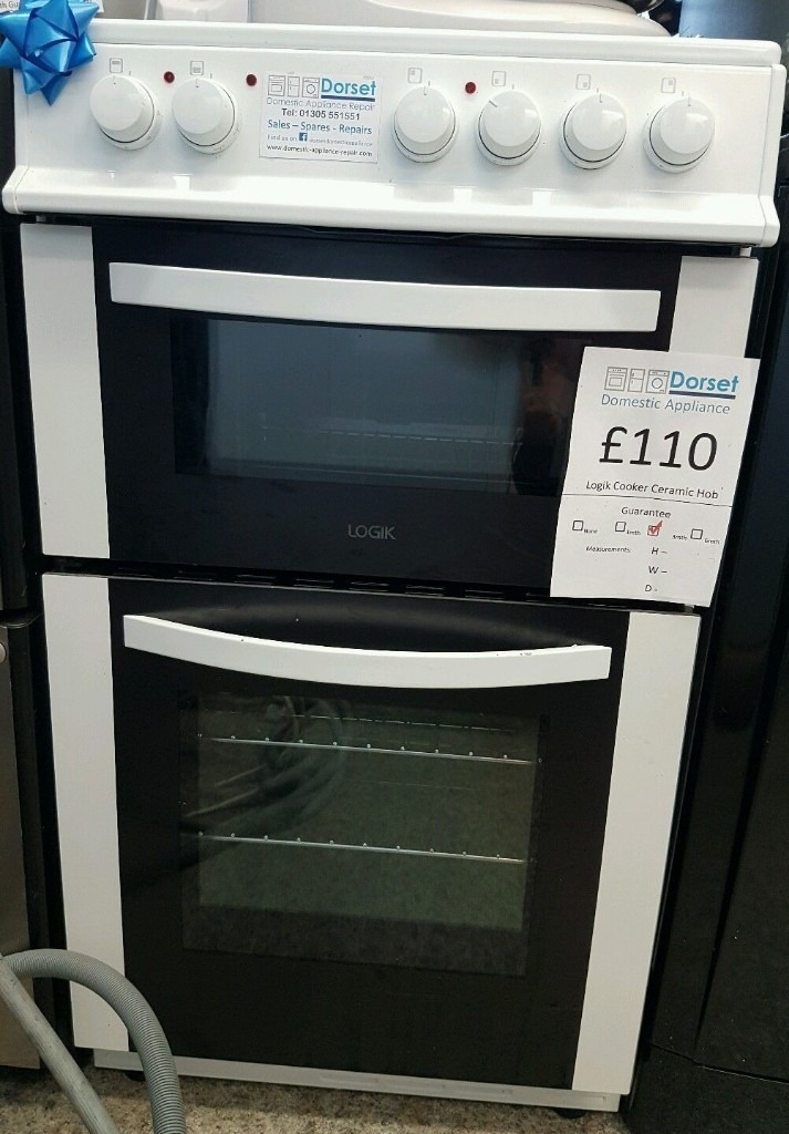 Logik LFTC50W12 Electric cooker 500mm Weymouth Dorset Oven Hob Delivery