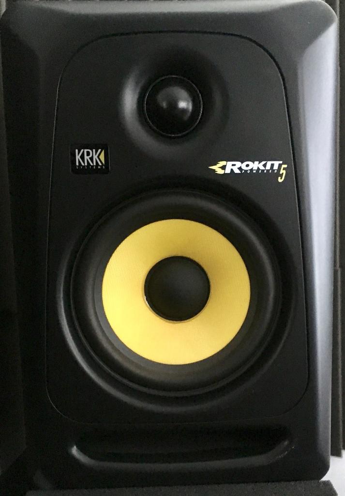 KRK Rokit 5 (pair), excellent condition, hardly used in Brackla
