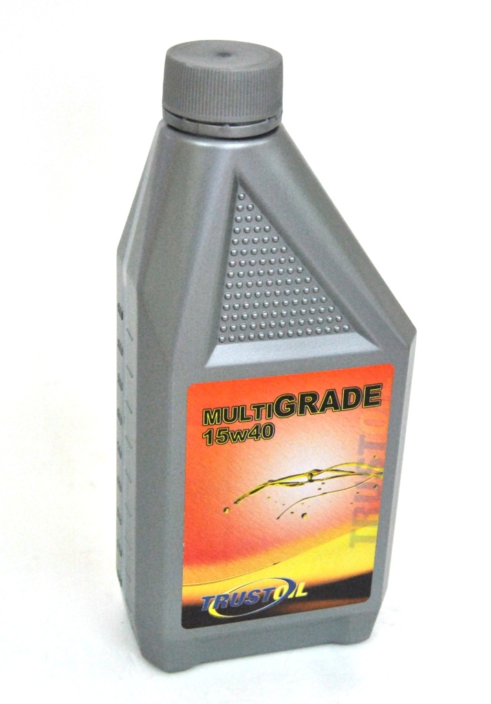 TrustOil MultiGrade 15w40 Olio Multigrado Motore Diesel Benzina Auto 1Lt hsb