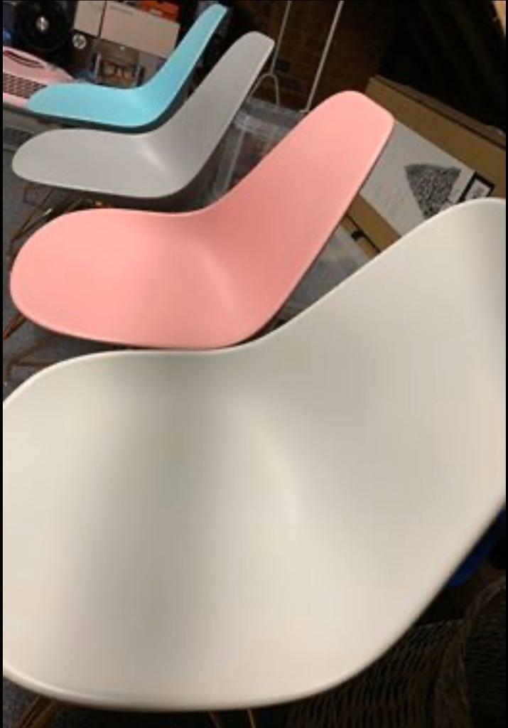 4 Cult Furniture dining chairs with rose gold legs | in Halesowen, West