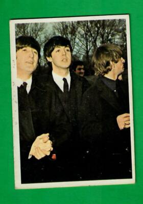 The Beatles US Original Topps 1960's Color Cards Bubble Gum