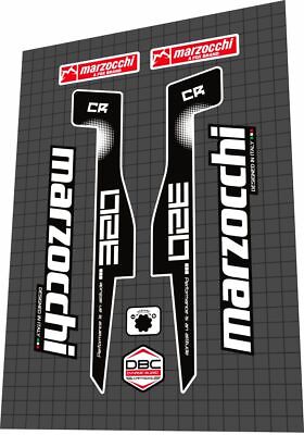 Decal Set Details about  / MARZOCCHI Bomber MXC Air 2002 Fork Sticker