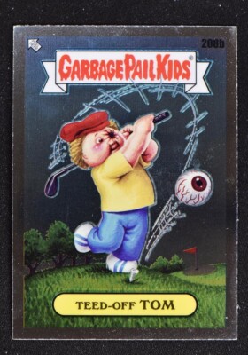 2023 Garbage Pail Kids Chrome Series 6 Base #208b Teed-Off TOM