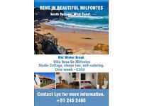 Great Holiday on Portugal's South West Coast - Ocean Views at £350/week