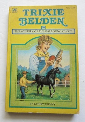 Trixie Belden #39 Mystery Of The Galloping Ghost ~ Kathryn Kenny Book