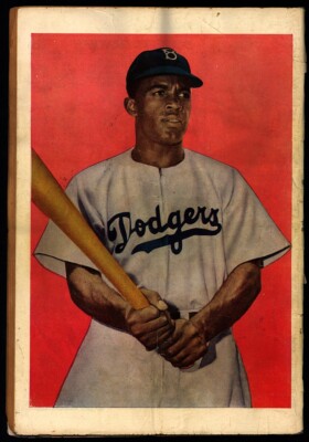 8'' x 10'' Photo 951  Back Cover of Jackie Robinson Comic Book Half-Length