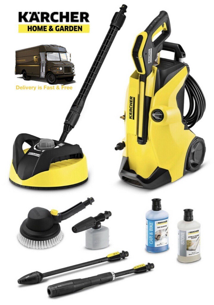 Karcher K4 Full Control Home Pressure Washer 1800W 130 Bar