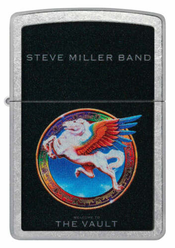 Zippo Windproof Lighter, Steve Miller Band, Street Chrome, 48179, New In Box