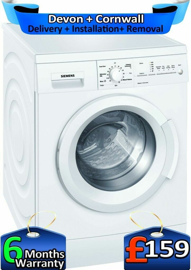 Siemens Washing Machine, 8kg Drum, 1200 Spin, AA+, Factory Refurbished