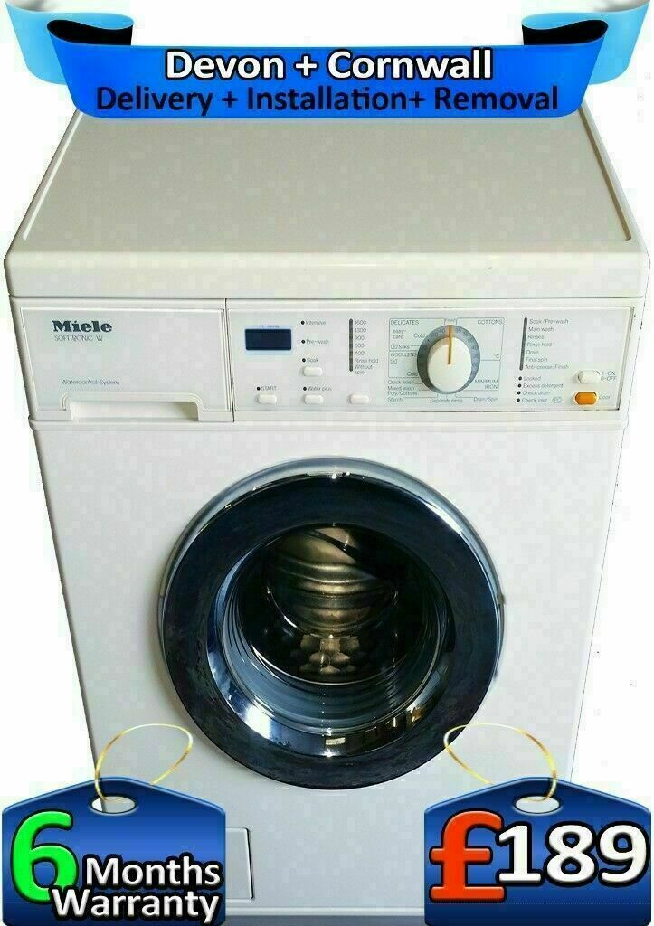 AquaStop, Fast Wash, 1300 Spin, Miele Washing Machine, Factory