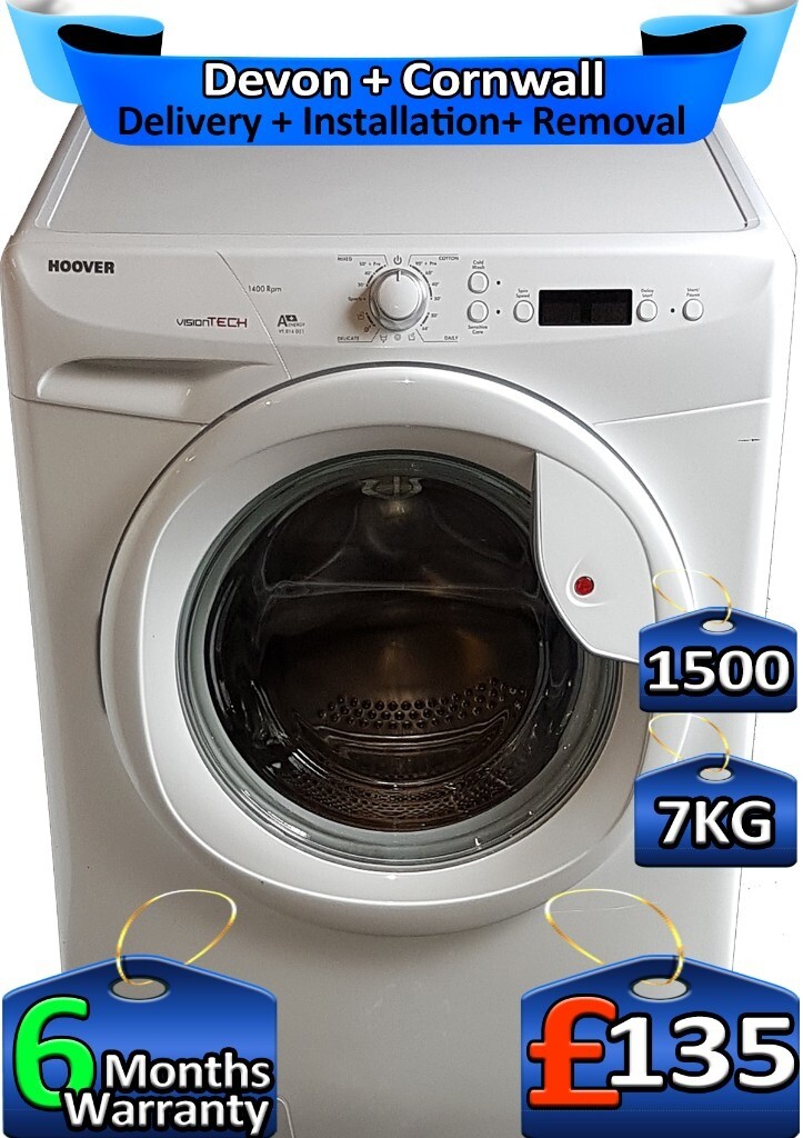 1500 Spin, 7kg Drum, Slimline, Hoover Washing Machine, Factory