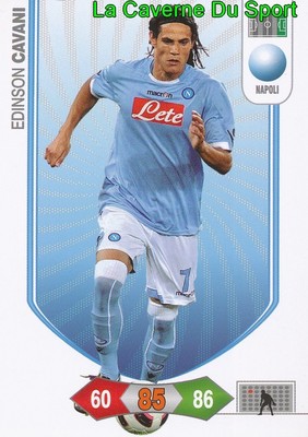 EDISON CAVANI URUGUAY SSC NAPOLI CALCIATORI ADRENALYN PANINI 2011