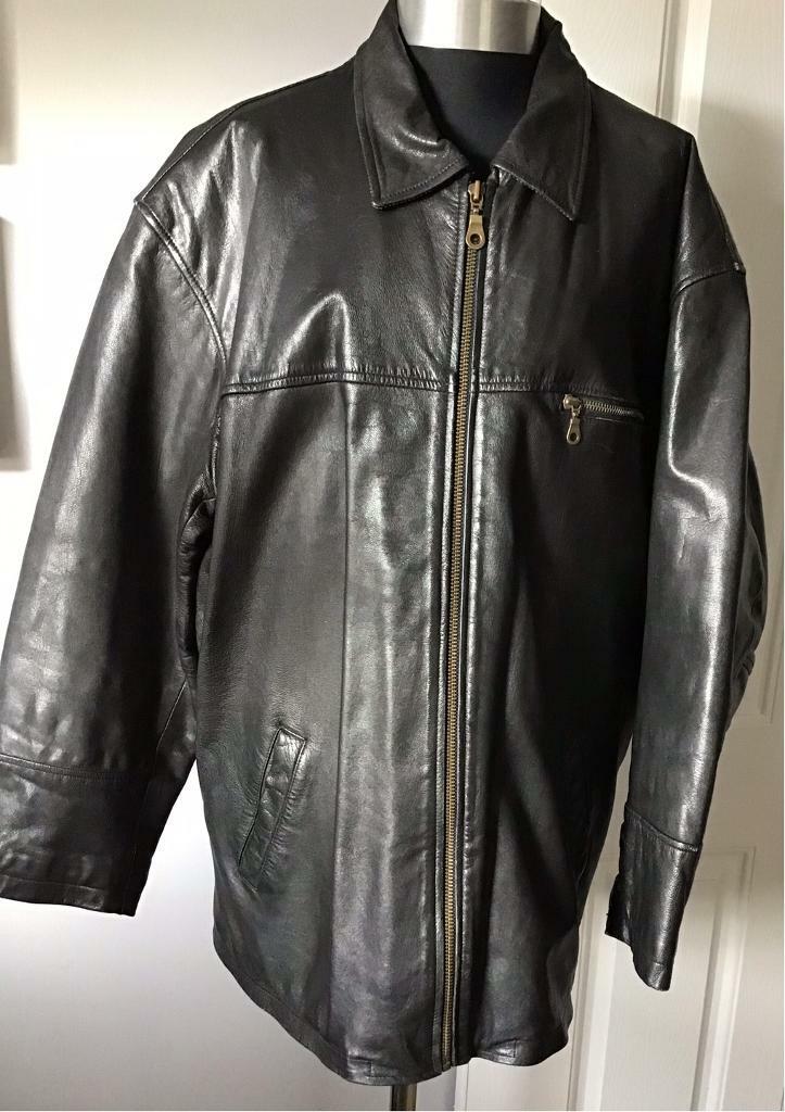 Men’s leather jacket (Large) in East End, Glasgow Gumtree