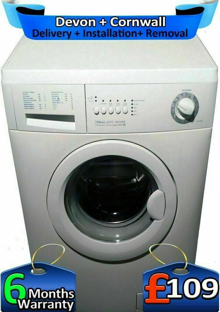 Fast Wash, 1400 Spin, 5kg Tricity Bendix Washing Machine, Factory