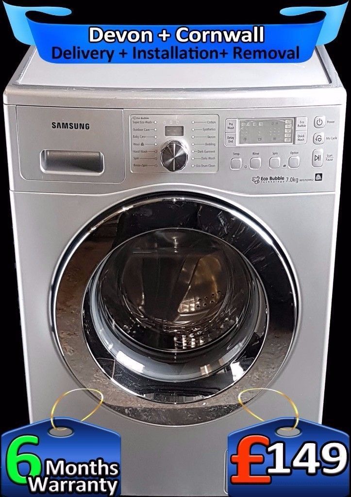A++ Rated, Big 7Kg Drum, EcoBubble Samsung Washing Machine, Fully