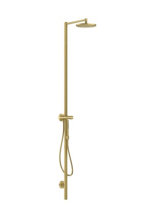 Hansgrohe shower column Axor Starck with thermostat 12672950 Brushed Brass