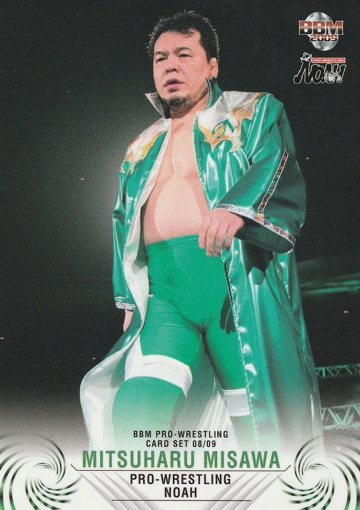 Mitsuharu Misawa 2008-09 BBM Pro Wrestling NOAH #1 | eBay