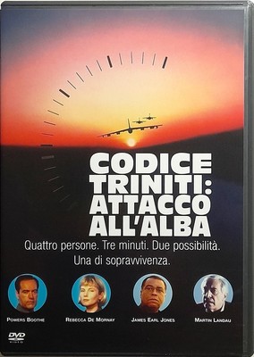 Dvd Codice Triniti: attacco all'alba con James Earl Jones 1990 Usato