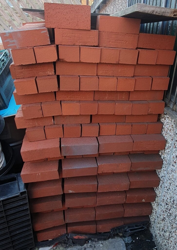 Solid Class B 73mm Engineering Brick Red Smooth in Batley, West