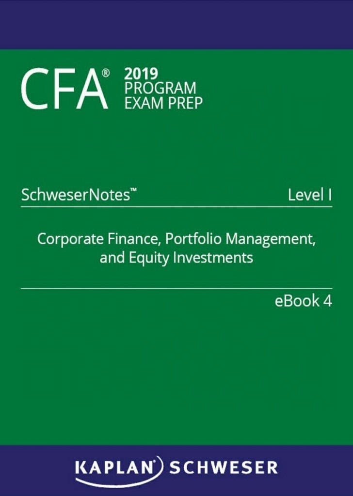 Schweser Notes Pdf , CFA Level 1 Exam Free Study Materials – XFXRTA