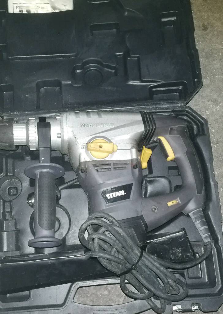 Titan magnesium demolition hammer drill 240v in Dromara, County Down