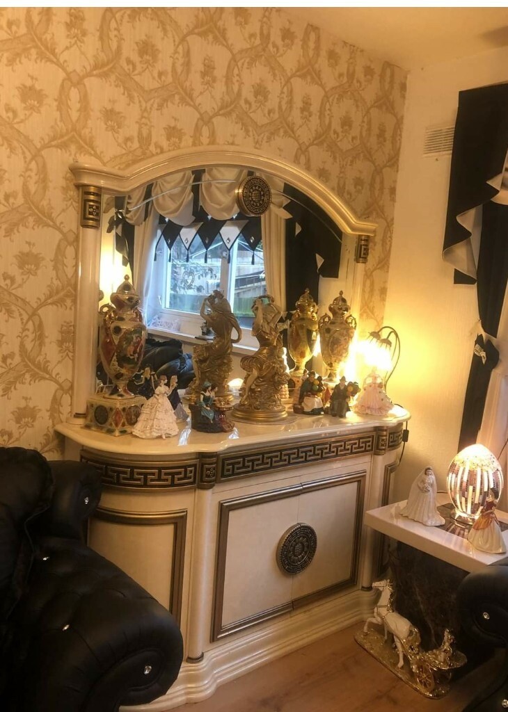 Versace sideboard unit with mirror in Aberdeen Gumtree