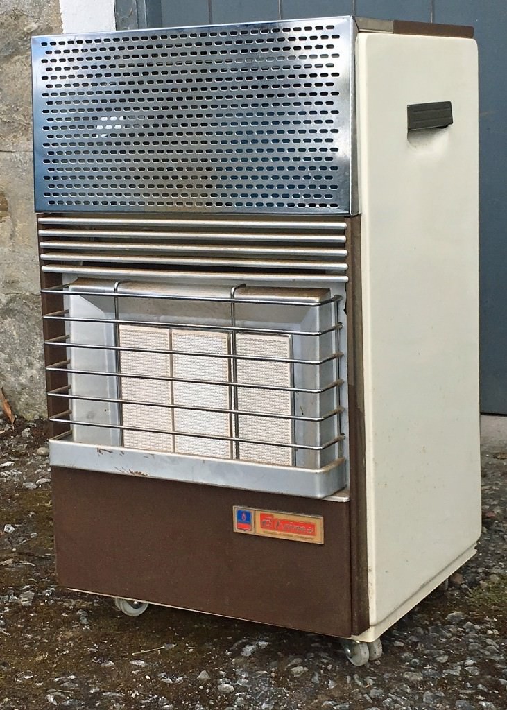 Calor Classic Portable Gas Heater, Cream and Brown in Pitlochry