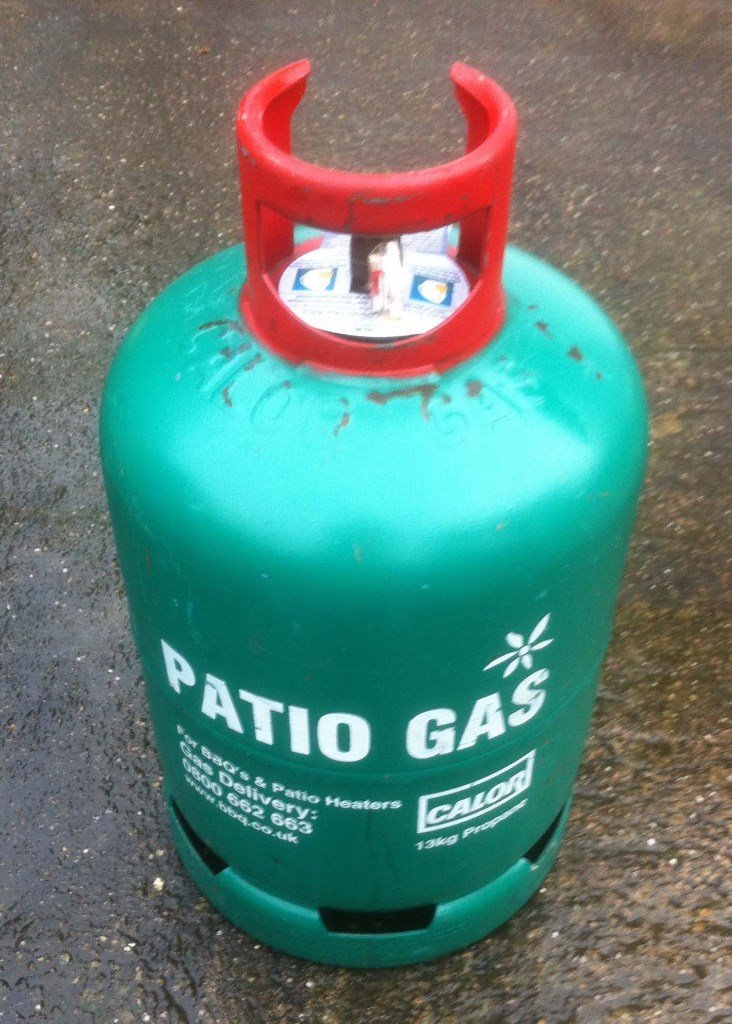BBQ Calor Patio Gas Bottle 13kg 100 FULL Suitable for BBQ's and Patio