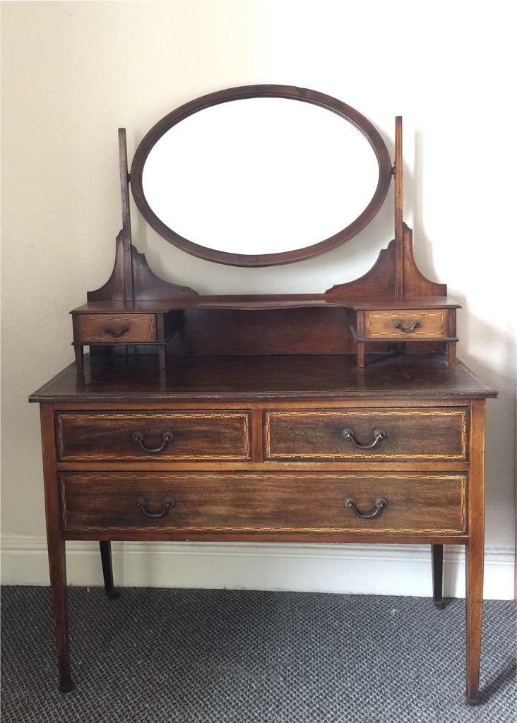 REDUCED Antique Dressing Table Vanity Drawers Victorian in Sheffield