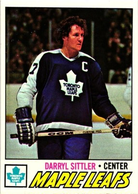 DARRYL SITTLER  CARD #38  $1 Items MUST Buy 2 to Qualify  B18R3S5P9