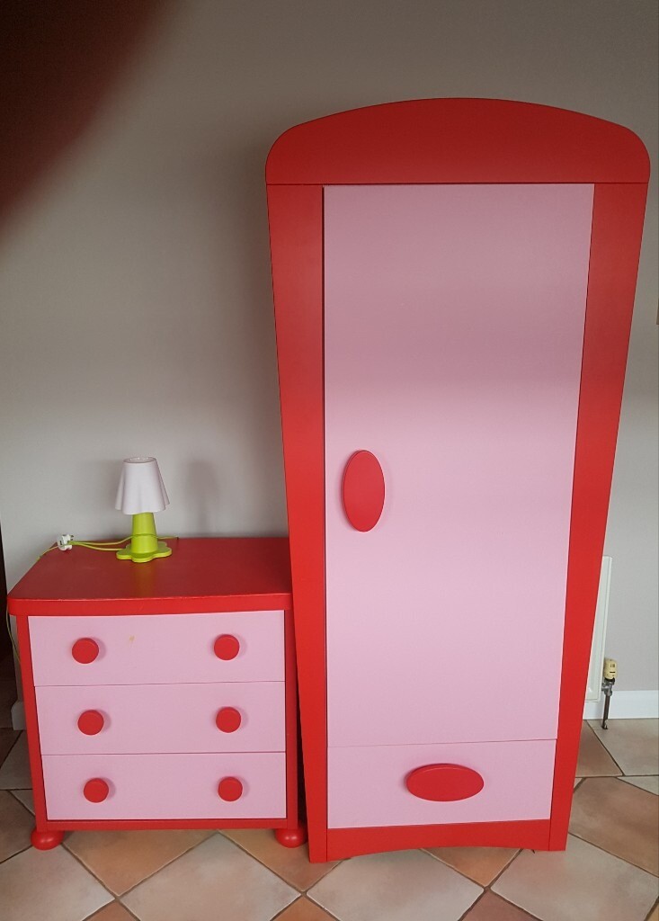 Ikea Mammut Girls Wardrobe And Chest Of Drawers Bedroom Furniture In Cookstown County Tyrone Gumtree
