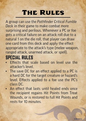 Колода для критической стрельбы Pathfinder [P2] PZO 2206